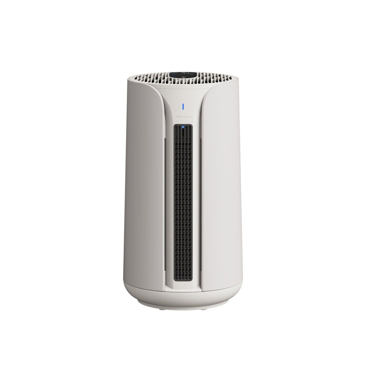 Blueair ComfortPure T10i 3in1 Luftreiniger in Weiß, turmförmig, Frontansicht mit Lüftungsgitter