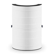 Blueair ComfortPure T10i 3in1 Ersatzfilter, gebogener Filter mit weißer Plissee-Struktur, Gesamtansicht
