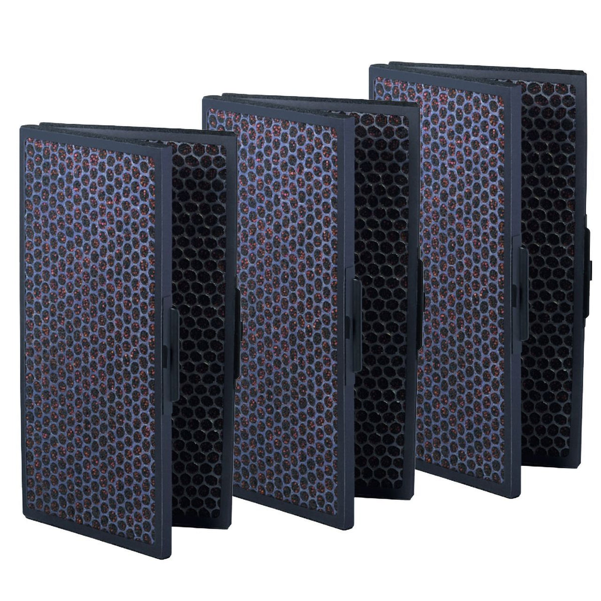 Blueair Pro Carbon(+) Ersatzfilter im 3er-Set, Wabenstruktur mit Aktivkohle, aufgestellt