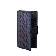 Blueair Pro Carbon(+) Ersatzfilter, aufgeklappt mit Wabenstruktur, Schrägansicht