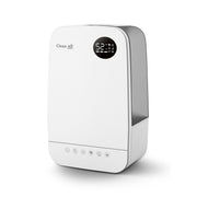 Clean Air Optima® CA-606 Luftbefeuchter, weiß-grau mit digitalem Display, Schrägansicht